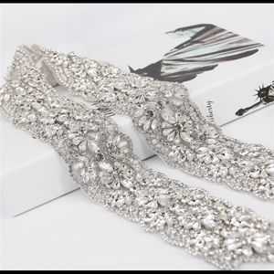 All around beading bridal belt